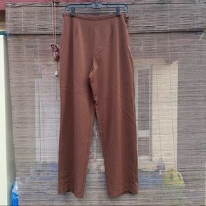 Chocolate brown slacks